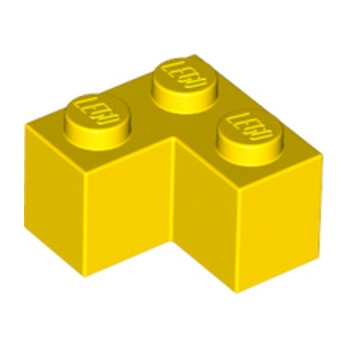 LEGO 235774 BRIQUE D'ANGLE 1X2X2 - JAUNE