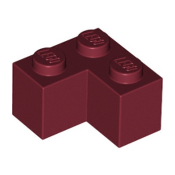 LEGO 4248771 BRIQUE D'ANGLE 1X2X2 - NEW DARK RED