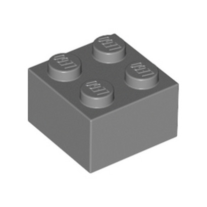 LEGO 4211060 BRIQUE 2X2 - DARK STONE GREY