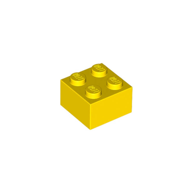 LEGO 4103588 BRIQUE 2X2 - JAUNE