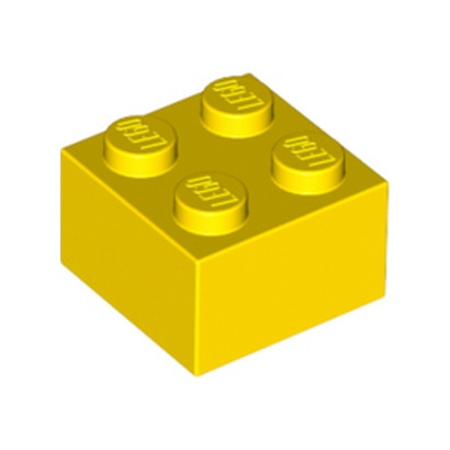 LEGO 4103588 BRIQUE 2X2 - JAUNE