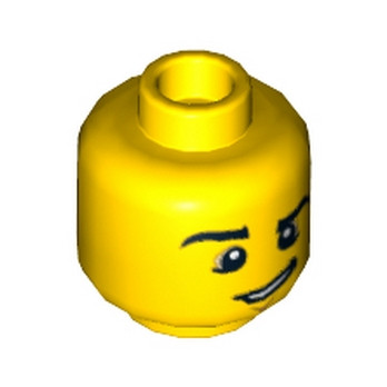 LEGO 6021844 TÊTE HOMME