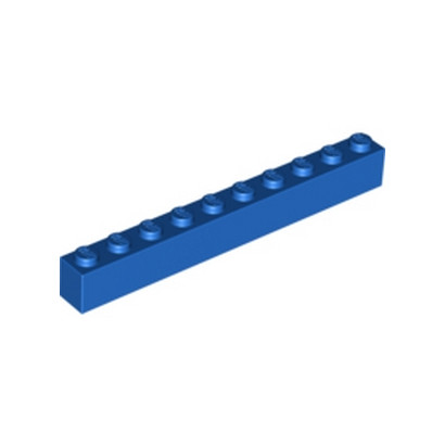 LEGO 6057905 BRICK 1X10 - BLUE