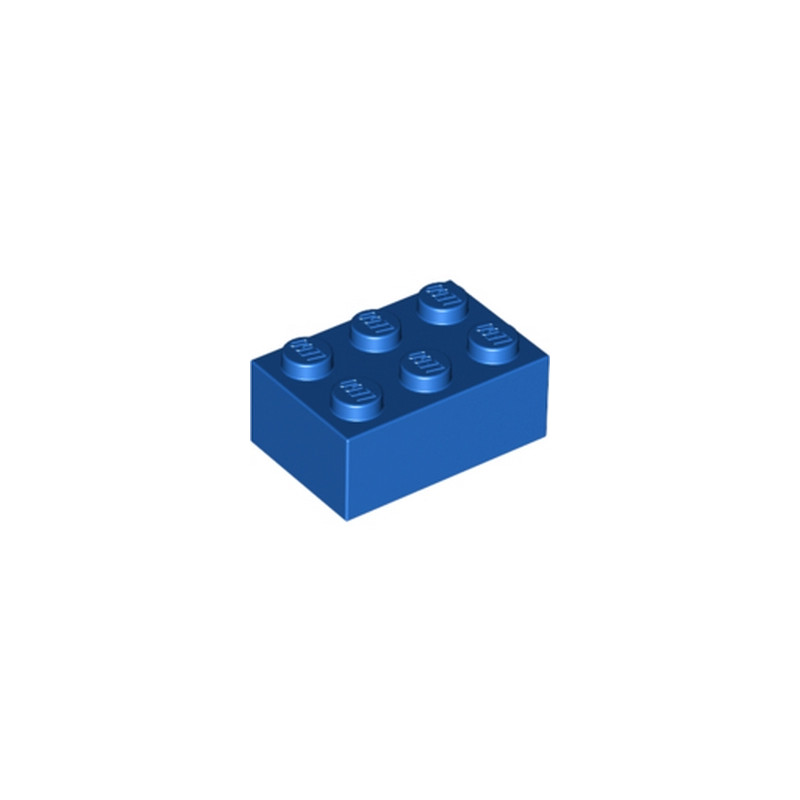 LEGO 300223 BRICK 2X3 - BLUE
