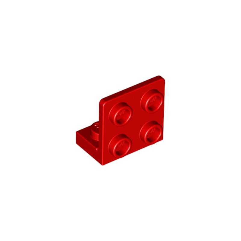 LEGO 6001806 	ANGULAR PLATE 1.5 BOT. 1X2 2/2 - ROUGE