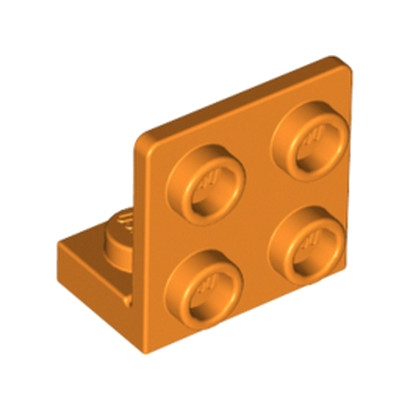LEGO 6061676 	ANGULAR PLATE 1.5 BOT. 1X2 2/2 - Bright Orange