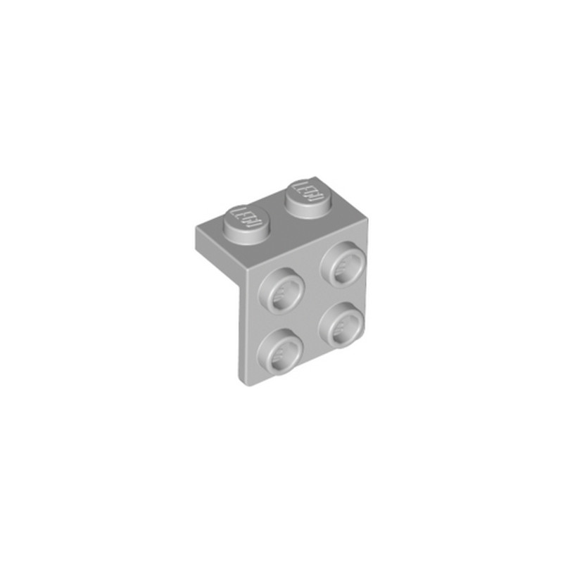 LEGO 6117967 ANGLE PLATE 1X2  2X2 - MEDIUM STONE GREY