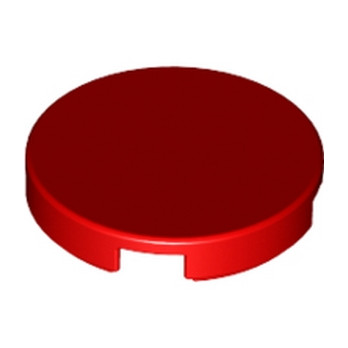 LEGO 6066342 FLAT TILE 2X2 ROUND - RED