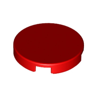 LEGO 6066342 PLAT LISSE 2X2 ROND - ROUGE