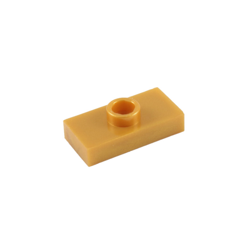 LEGO 4523157 PLATE 1X2 W. 1 KNOB - Warm Gold