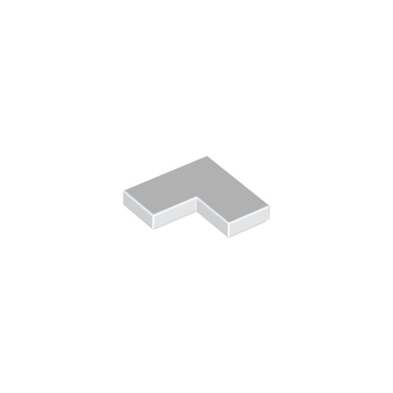 LEGO 6058329 - Plate Lisse Angle 1X2X2 - Blanc