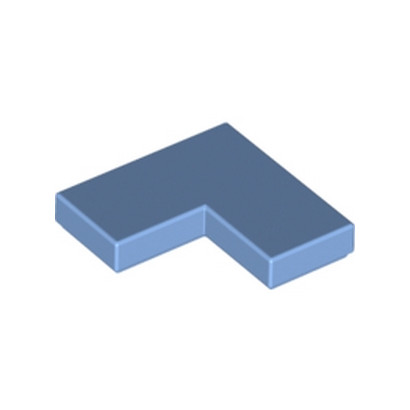 LEGO 6167572 - Plate Lisse Angle 1X2X2 - Médium Blue