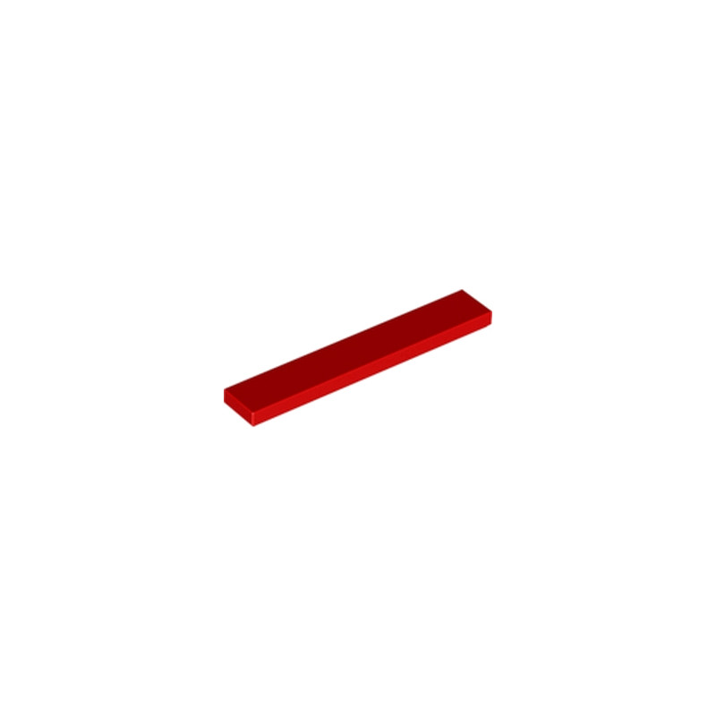 LEGO 4113858 PLATE LISSE 1X6 - ROUGE