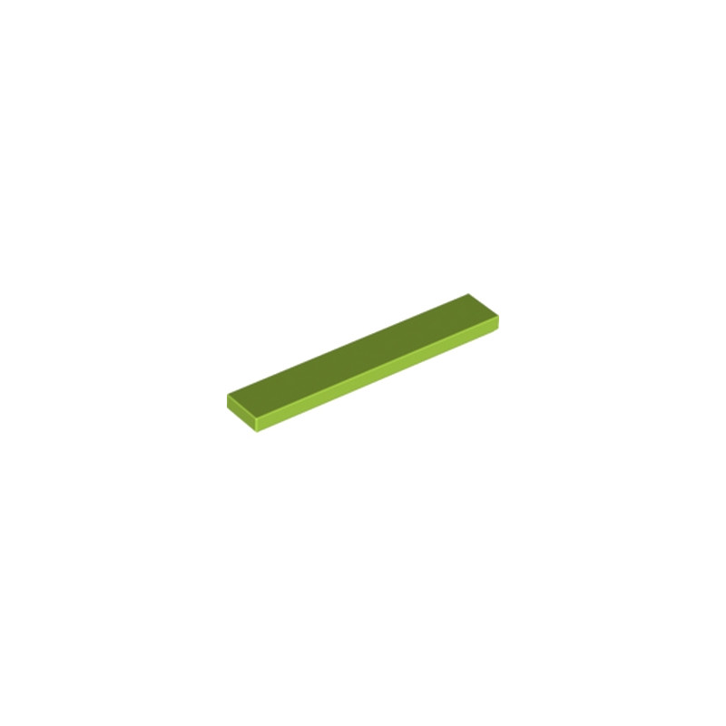 LEGO 6167465 PLATE LISSE 1X6 - BRIGHT YELLOWISH GREEN