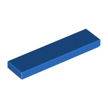 LEGO 243123 FLAT TILE 1X4 - BLUE
