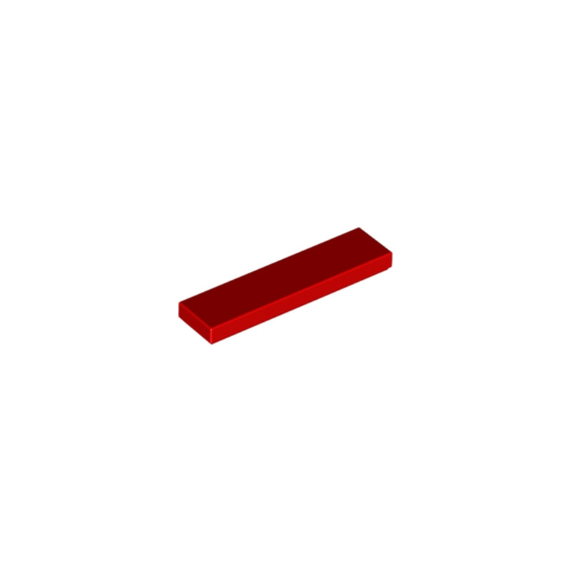 LEGO 243121 FLAT TILE 1X4 - RED