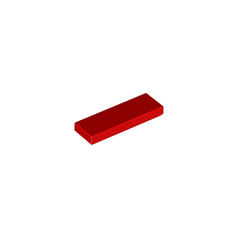 LEGO 4533742 FLAT TILE 1X3 - RED