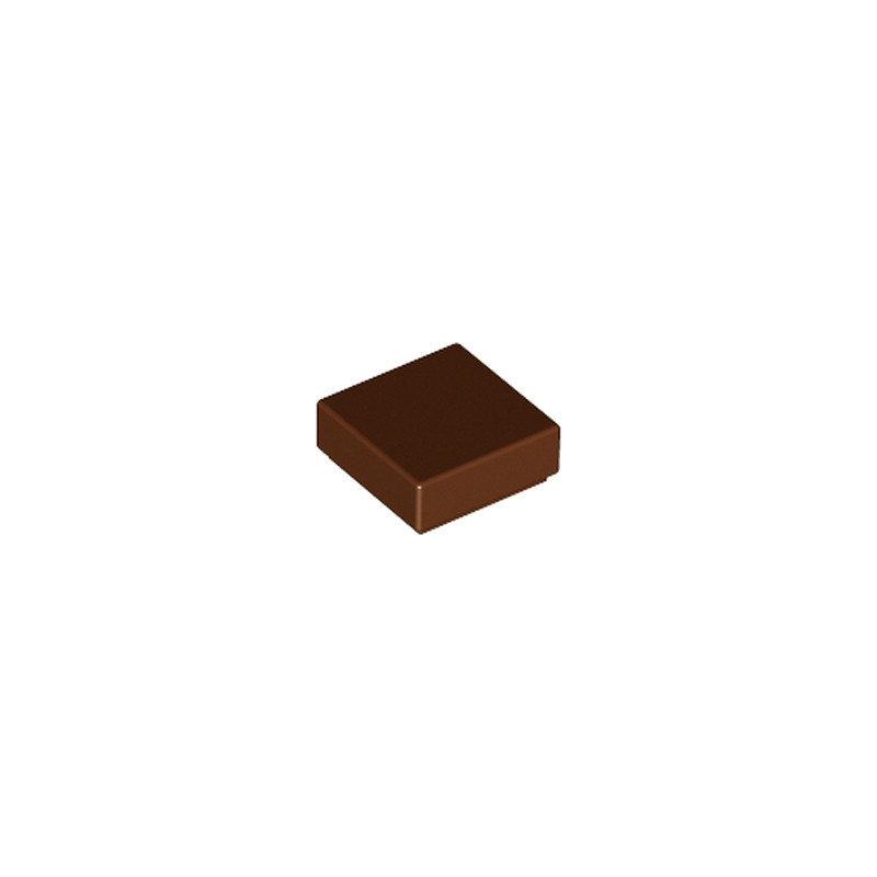 LEGO 4211288 FLAT TILE 1X1 - REDDISH BROWN