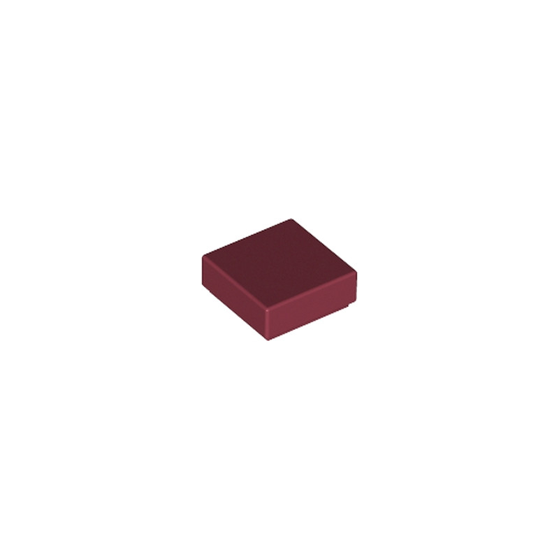LEGO 4550169 PLATE LISSE  1X1 - NEW DARK RED