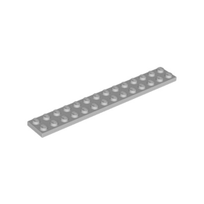 LEGO 4662161 PLATE 2X14 - MEDIUM STONE GREY