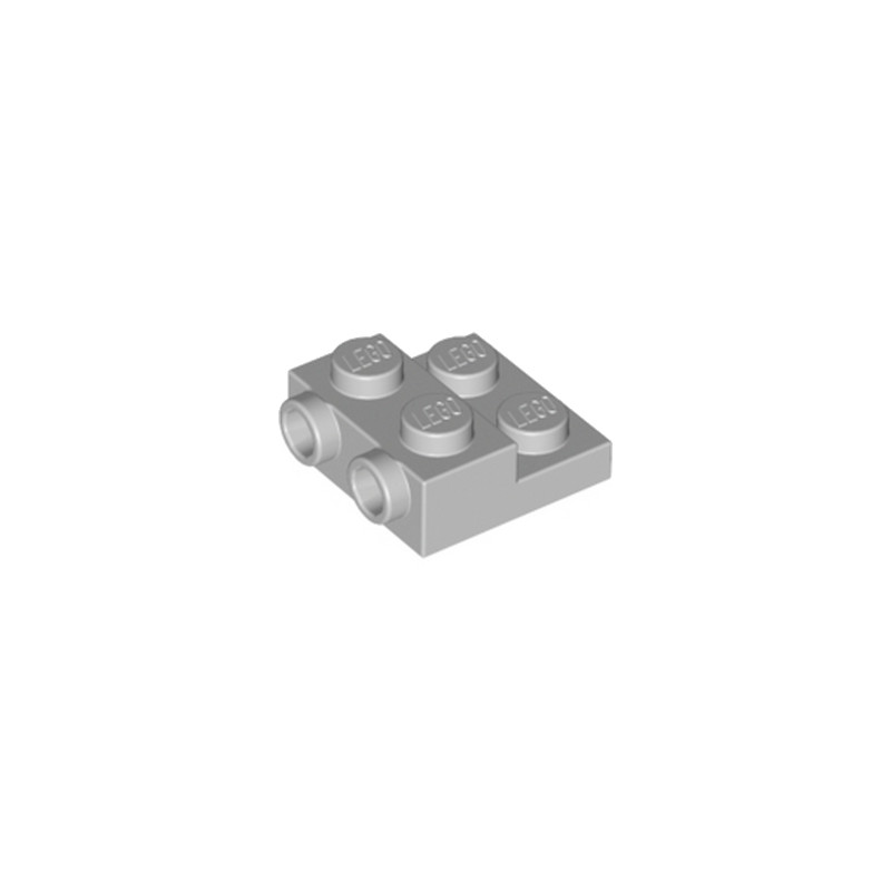 LEGO 4654577 PLATE 2X2X23 W. 2. HOR. KNOB - Medium Stone Grey