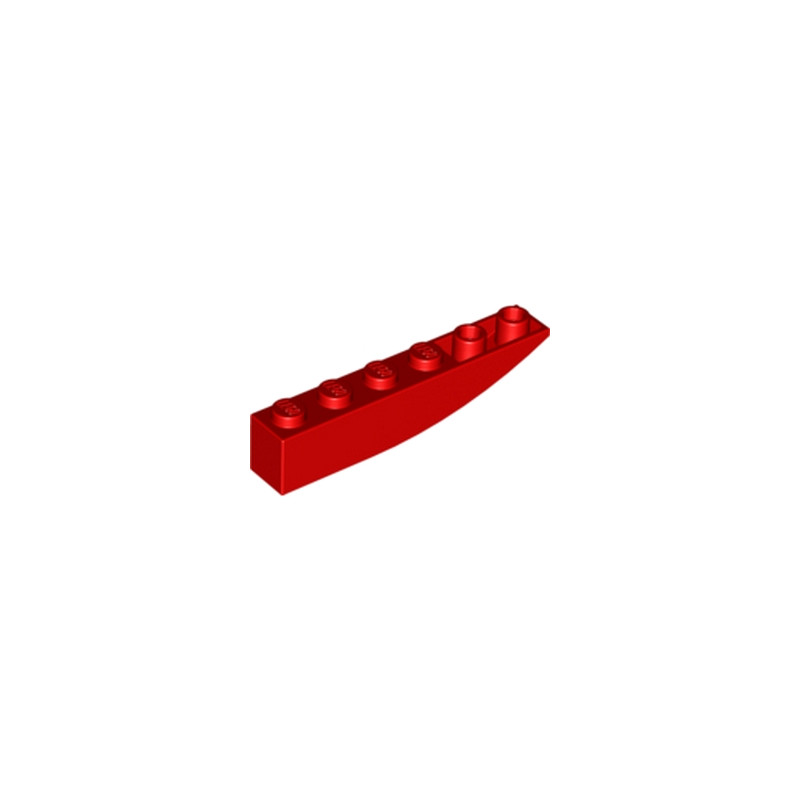 LEGO 4160406 BRICK 1X6 W BOW, REV. - ROUGE