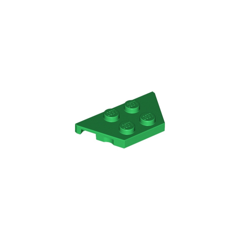 LEGO 6100220 PLATE 2X4X18° - Dark Green