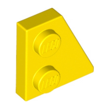 LEGO 6132201 - Plate 2x2 27DEG Droite - Jaune