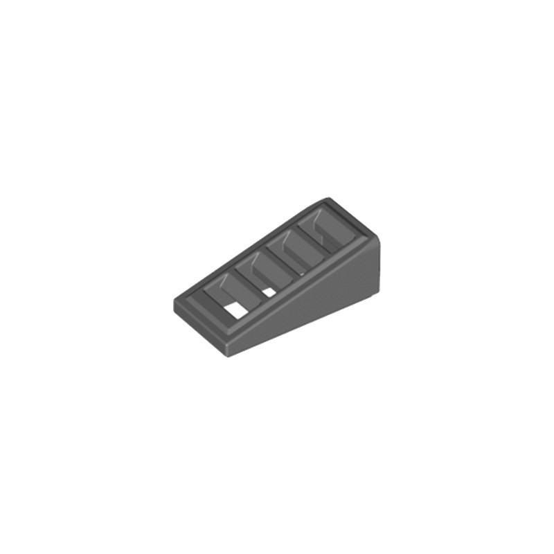 LEGO 4521185 ROOF TILE W. LATTICE 1x2x2/3 - Dark Stone Grey