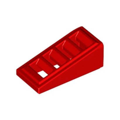 LEGO 4535102  GRILLE 1X2X2/3 - ROUGE