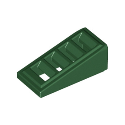 LEGO 4651834  GRILLE 1X2X2/3 - EARTH GREEN