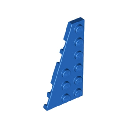 LEGO 4543090 	LEFT PLATE 3X6 W ANGLE - BLEU