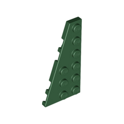 LEGO 6003988 	LEFT PLATE 3X6 W ANGLE - Earth Green
