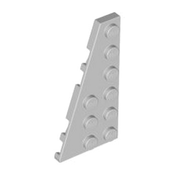 LEGO 4282789 	LEFT PLATE 3X6 W ANGLE - Medium Stone Grey