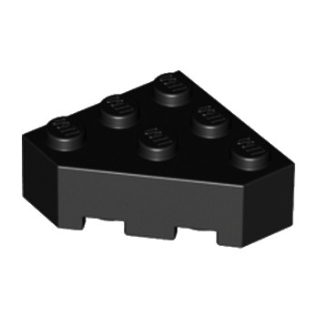 LEGO 4159550 CORNER BRICK 45 DEG. 3X3 - BLACK
