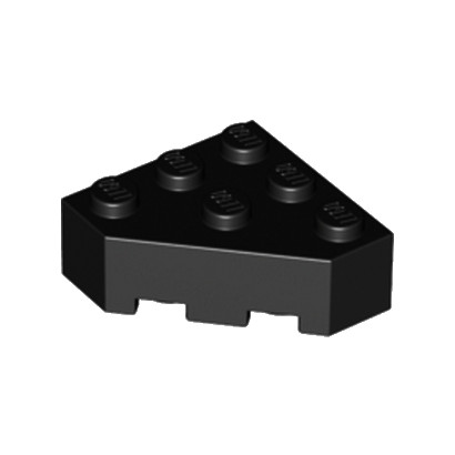LEGO 4159550 BRIQUE D'ANGLE 45 DEG. 3X3 - NOIR