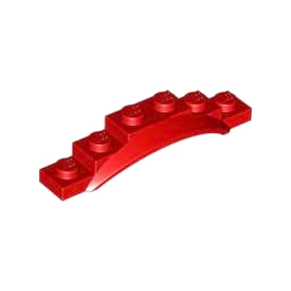 LEGO 6321760 SCREEN 1X6X1 W. EDGE - RED