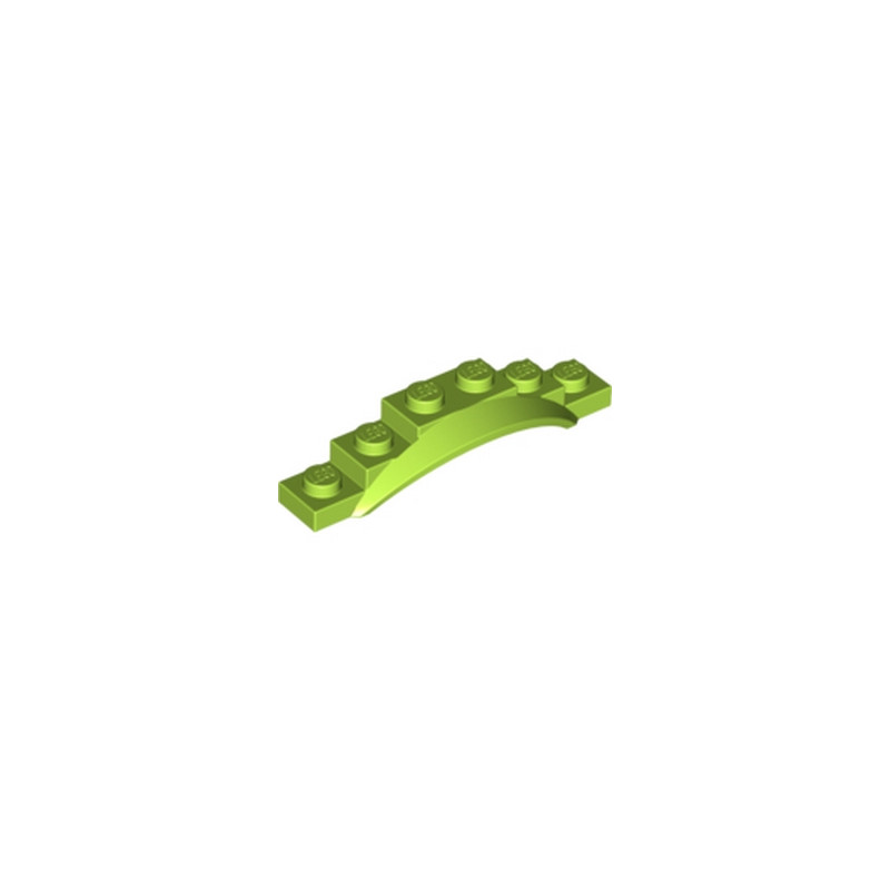 LEGO 6374801 GARDE BOUE 1X6X1- BRIGHT YELLOWISH GREEN