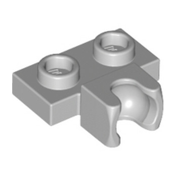 LEGO 6414561 PLATE 1X2 BALL CUP / FRICTION MIDDLE - Medium Stone Grey