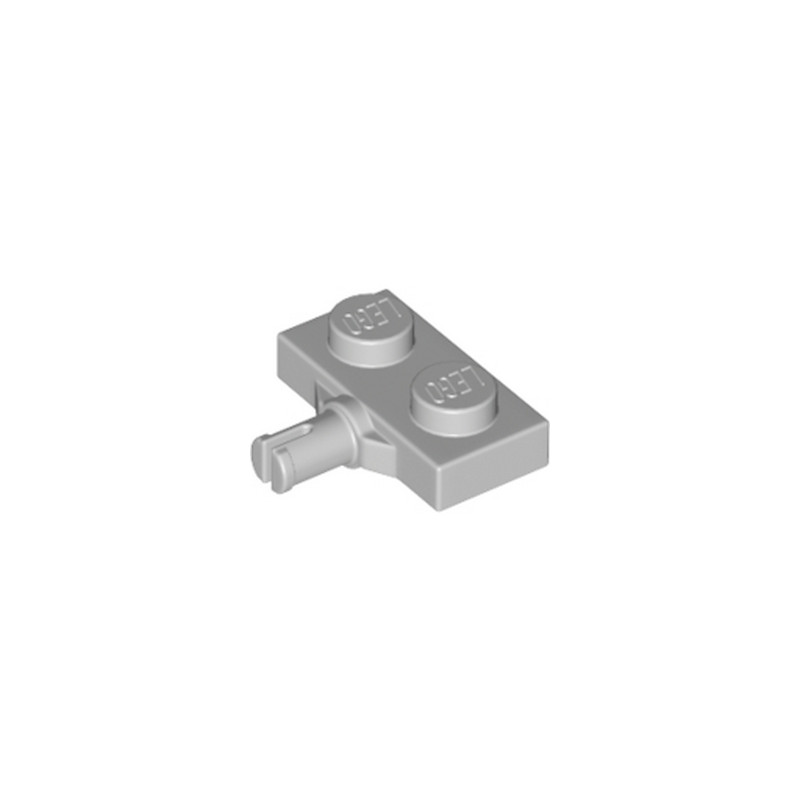 LEGO 6125569  WHEEL BEARING 1X2X1/3 W/MINI SNAP - MEDIUM STONE GREY