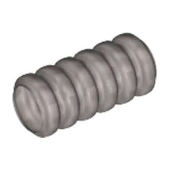 LEGO 4620070 CORRUGATED PIPE 16MM - SILVER METAL