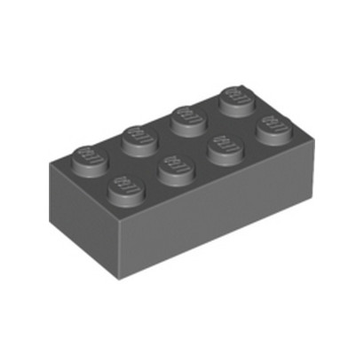 LEGO 4211085 BRICK 2X4 - DARK STONE GREY
