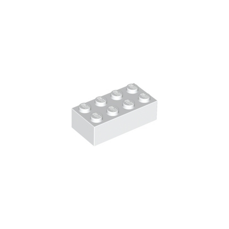 LEGO 300101 BRIQUE 2X4 - BLANC