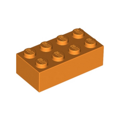 LEGO 4153827 BRICK 2X4 - ORANGE