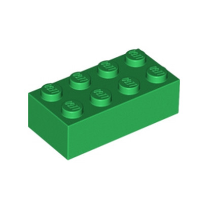 LEGO 4106356 BRIQUE 2X4 - DARK GREEN