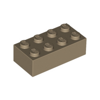 LEGO 4247145 BRICK 2X4 - SAND YELLOW