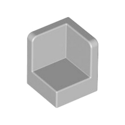 LEGO 4215513	WALL CORNER 1X1X1 - Medium Stone Grey