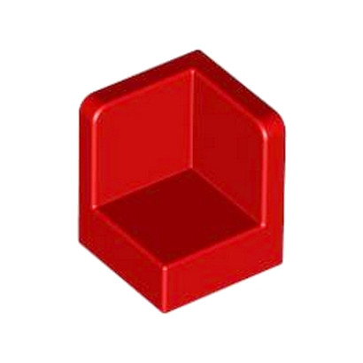LEGO 4190219 WALL CORNER 1X1X1 - RED