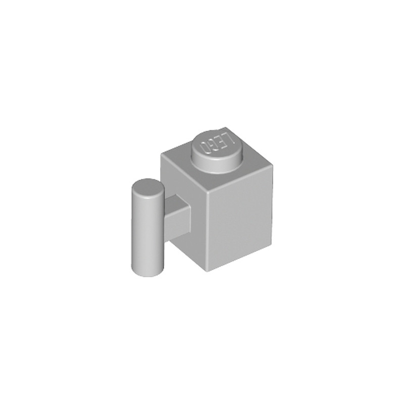 LEGO 4225532 BRICK 1X1 W. HANDLE - Medium Stone Grey