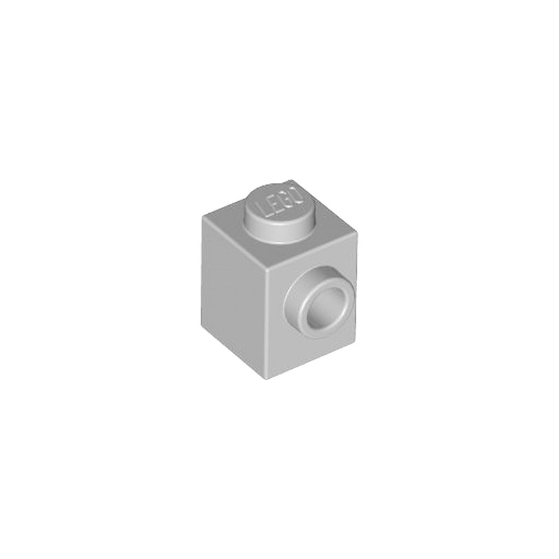 hulkende Tempel i går LEGO 4558953 BRICK 1X1 W. 1 KNOB - MEDIUM STONE GREY